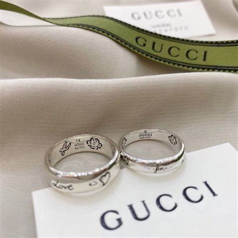 couple gucci rings|gucci belly button rings.